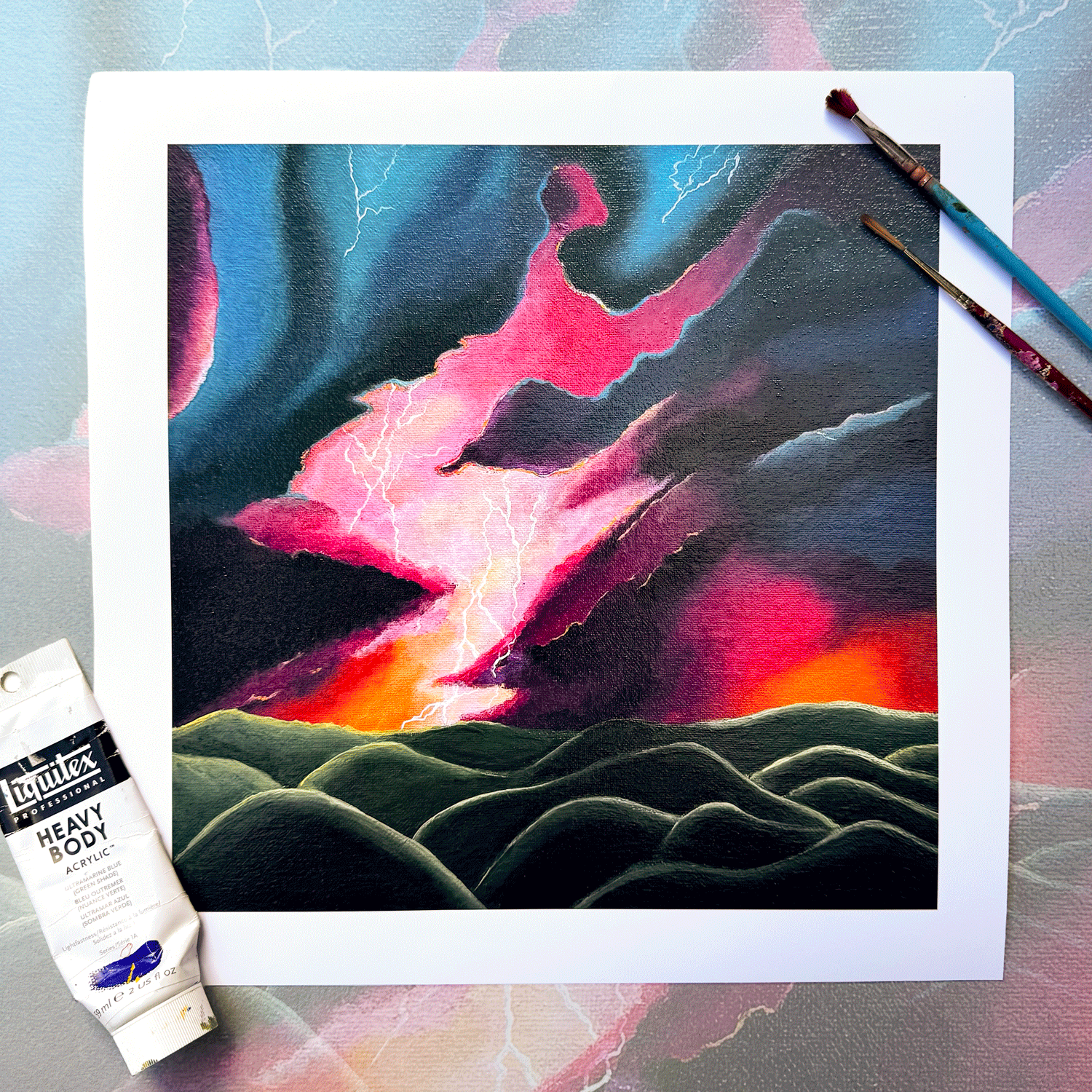 'Beautiful Wrath' Fine Art Print