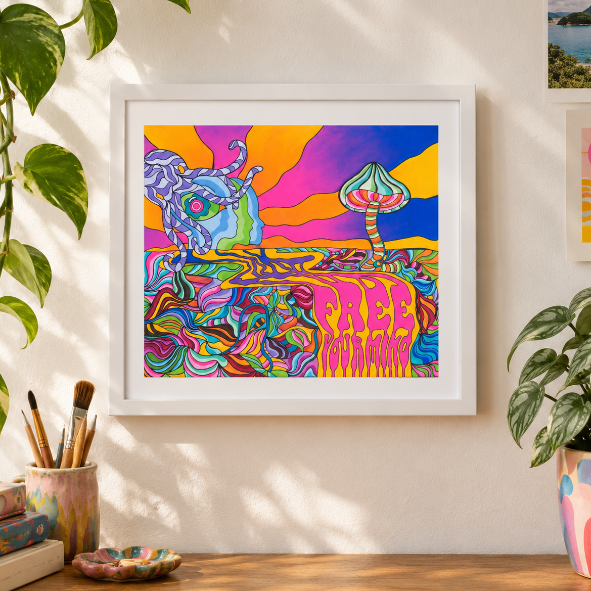 'Free Your Mind' Fine Art Print