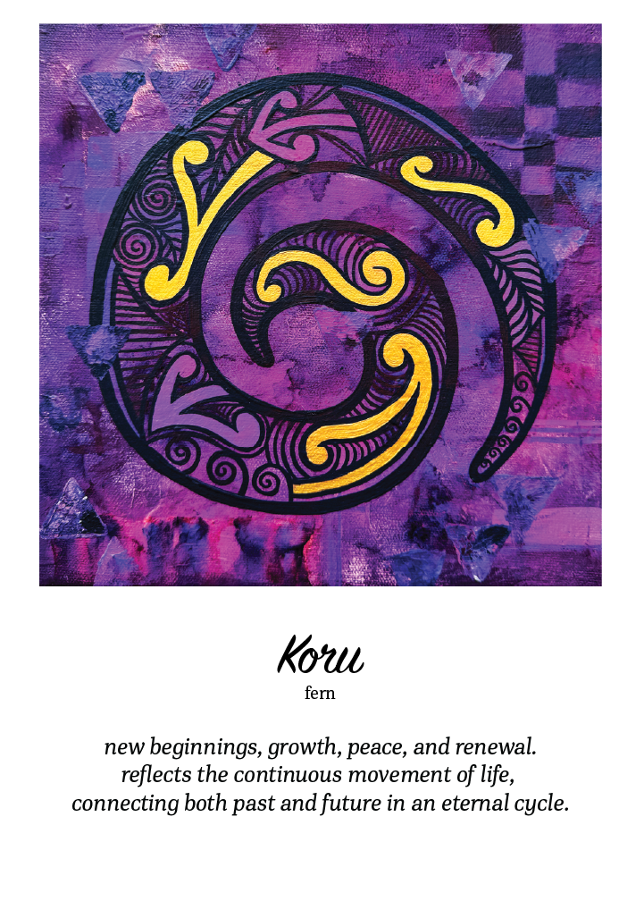 'Koru' Art & Definition Print