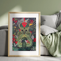 'Te Mana o te Tiki (Power of the Tiki)' Fine Art Print