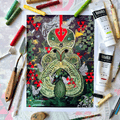 'Te Mana o te Tiki (Power of the Tiki)' Fine Art Print