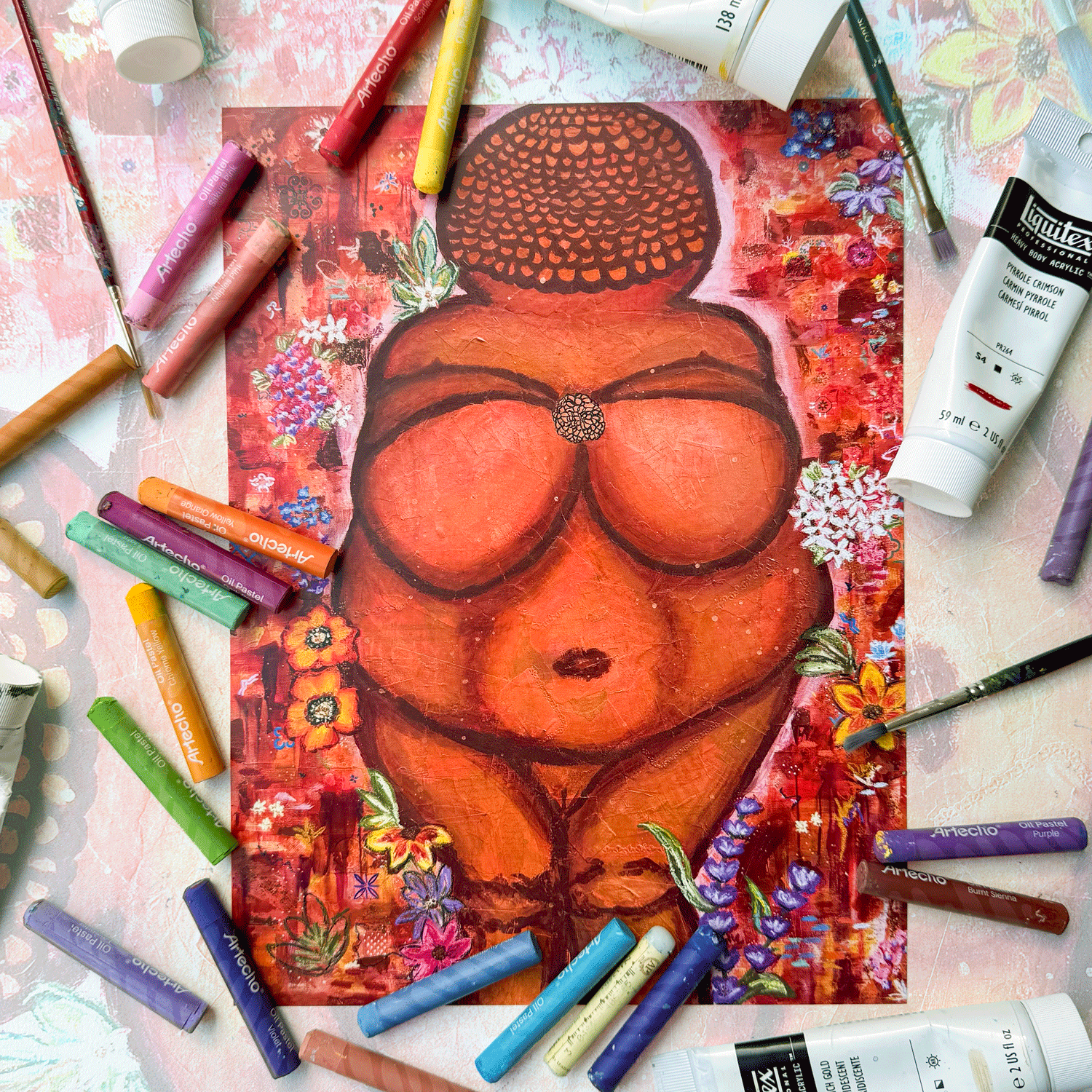 'Ancient Bloom' Fine Art Print