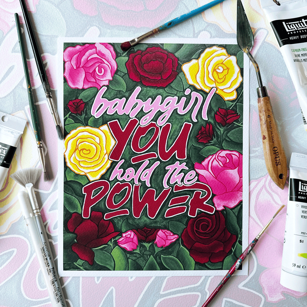 'Babygirl' Fine Art Print