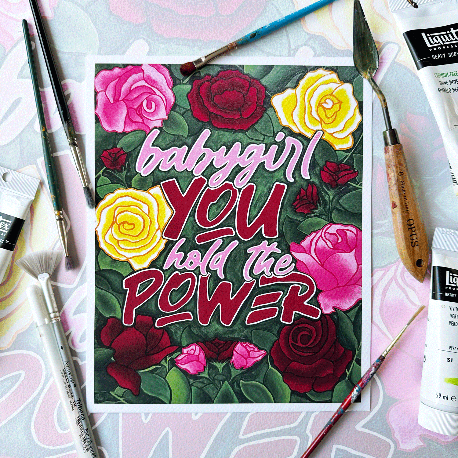 'Babygirl' Fine Art Print