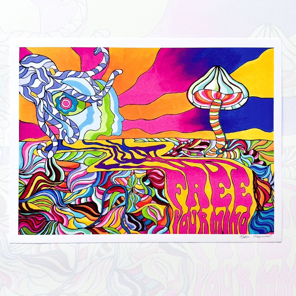 'Free Your Mind' Fine Art Print