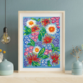 'Pohutukawa Kiwiana' Fine Art Print