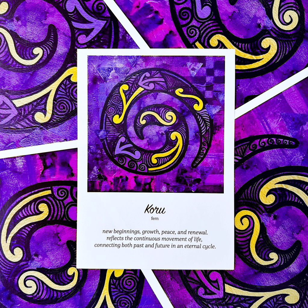 'Koru' Art & Definition Print