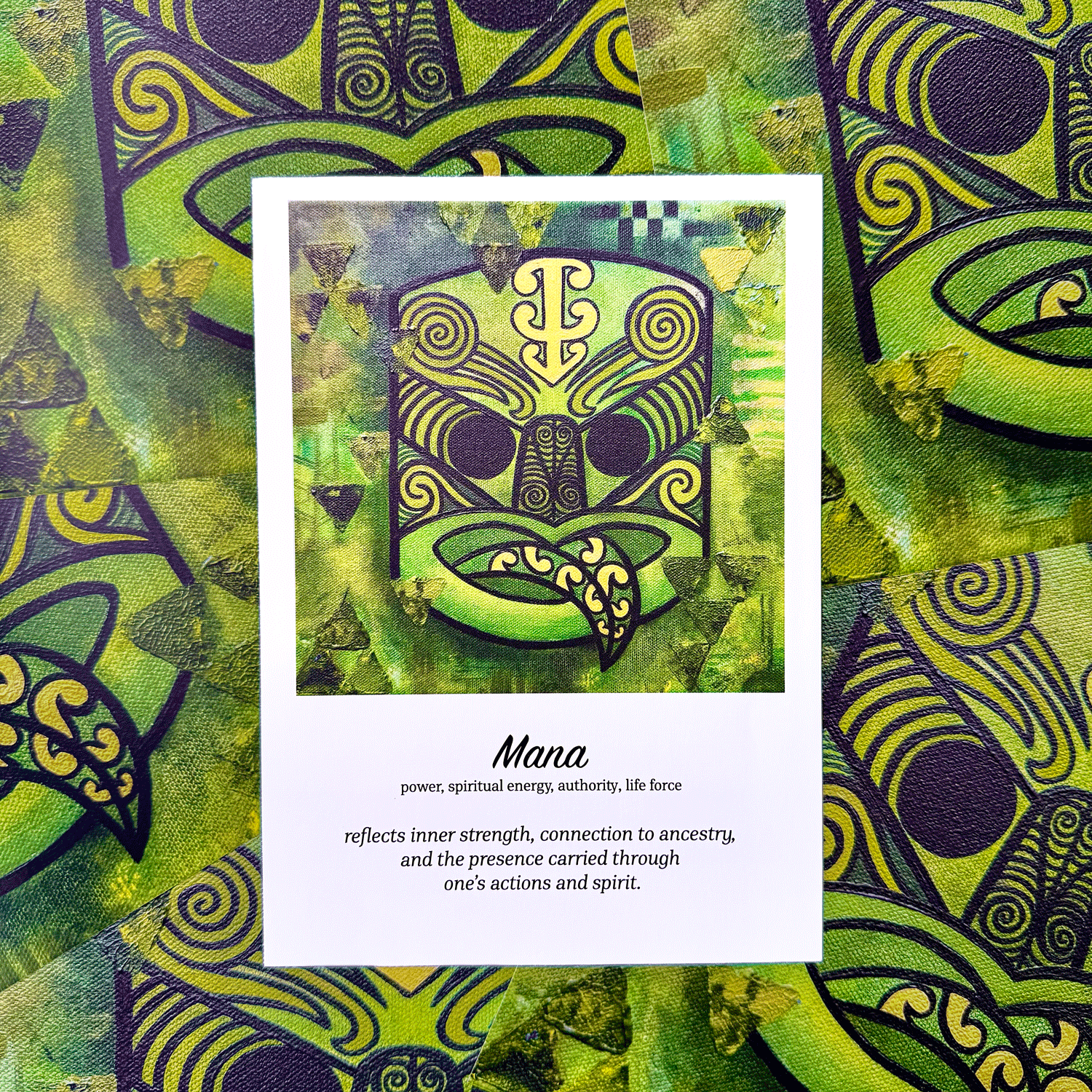 'Mana' Art & Definition Print